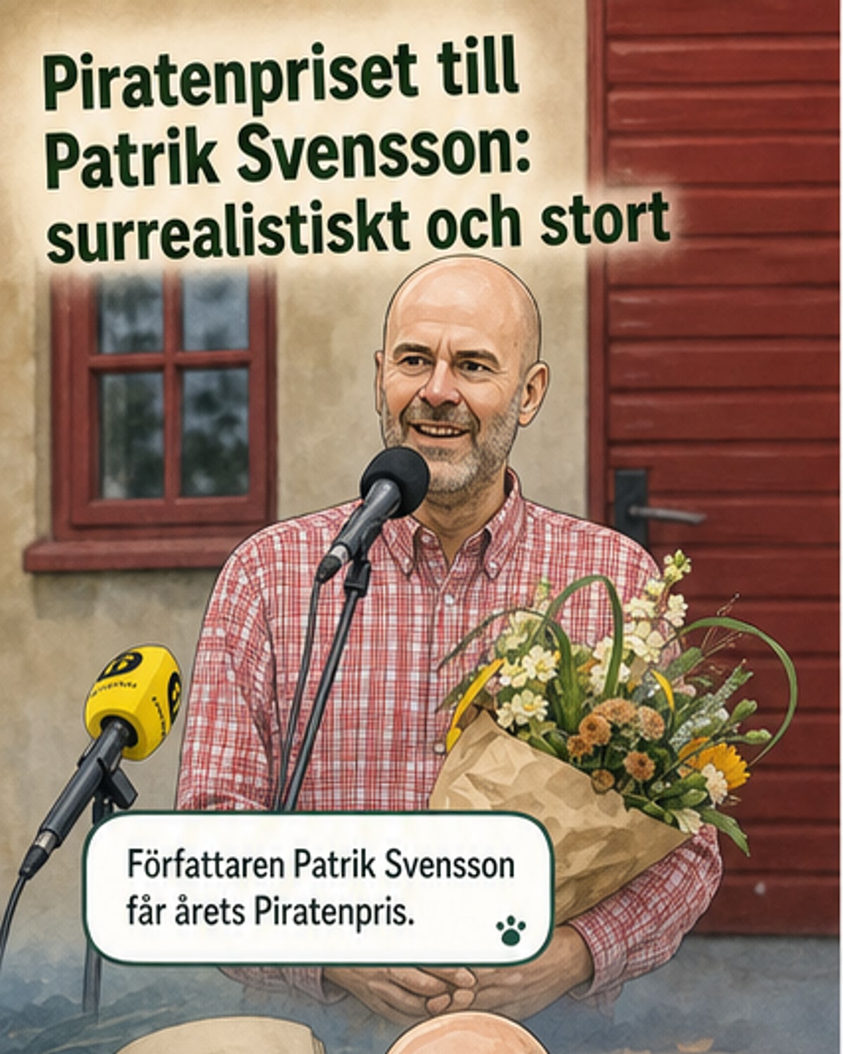 Piratenpriset till Patrik Svensson