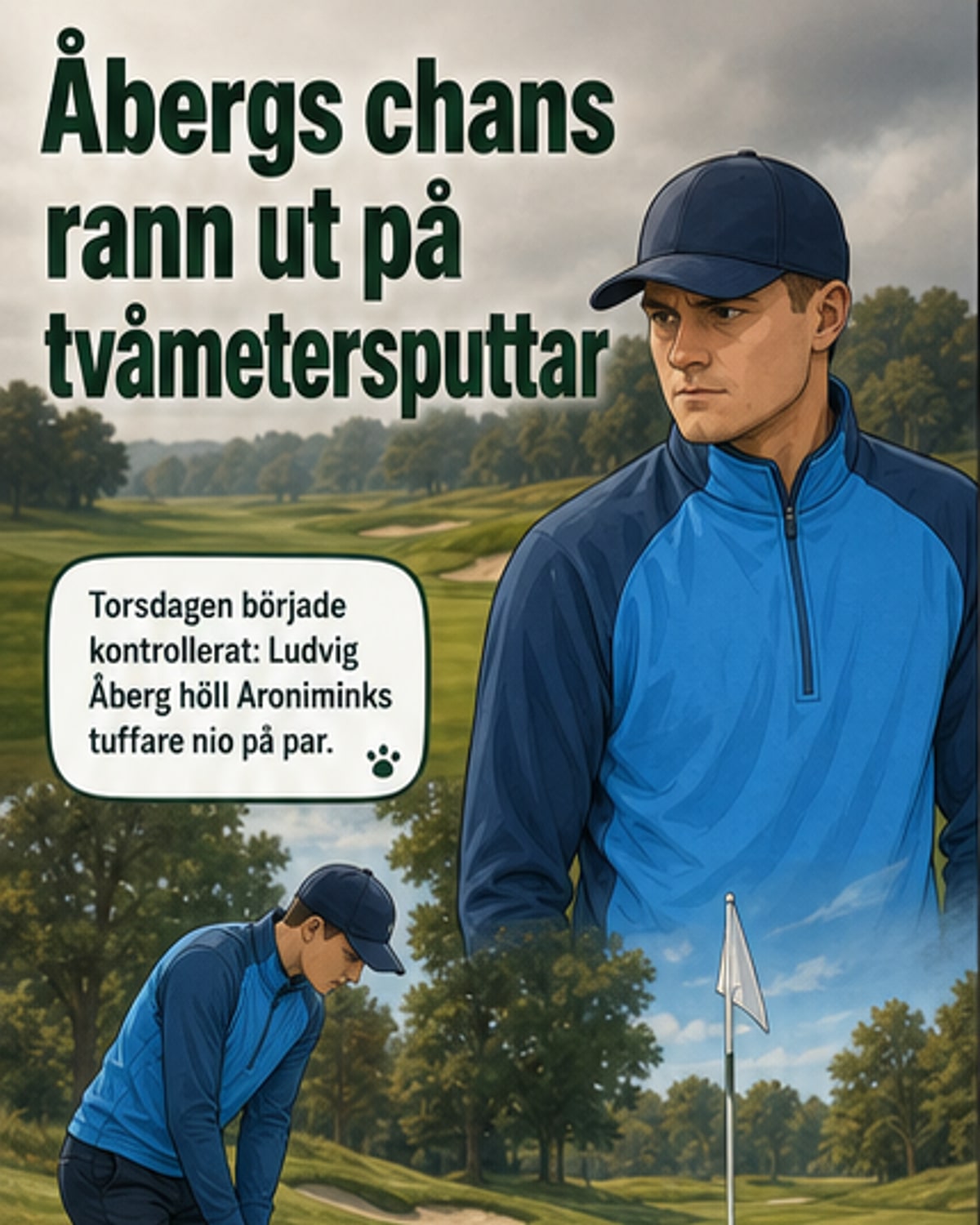 Åberg: ”Frustrerande morgon”