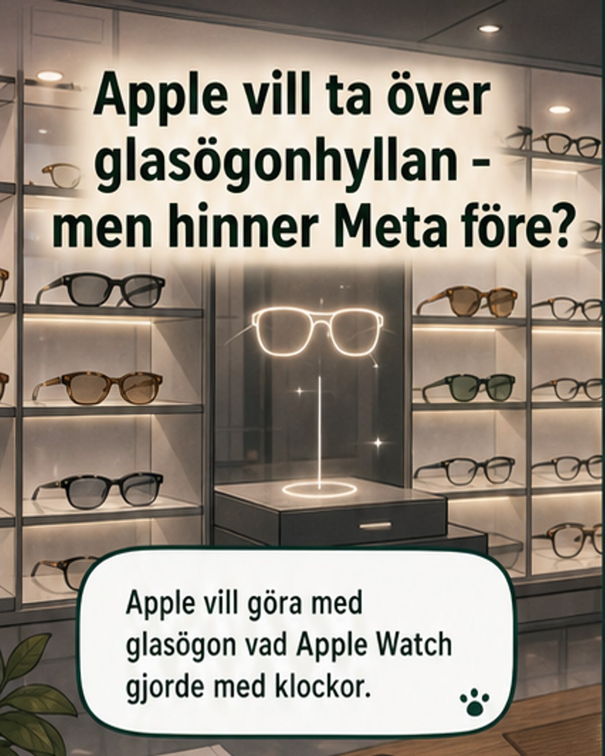 Apples smarta glasögon släpps 2027