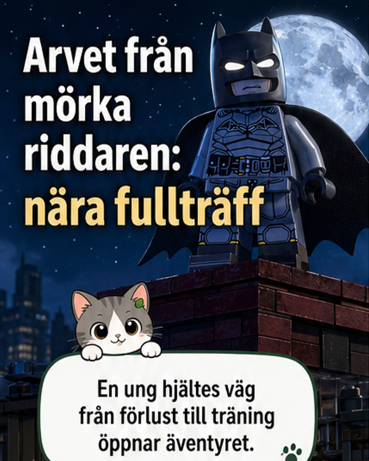 Lego Batman som aldrig tröttnar