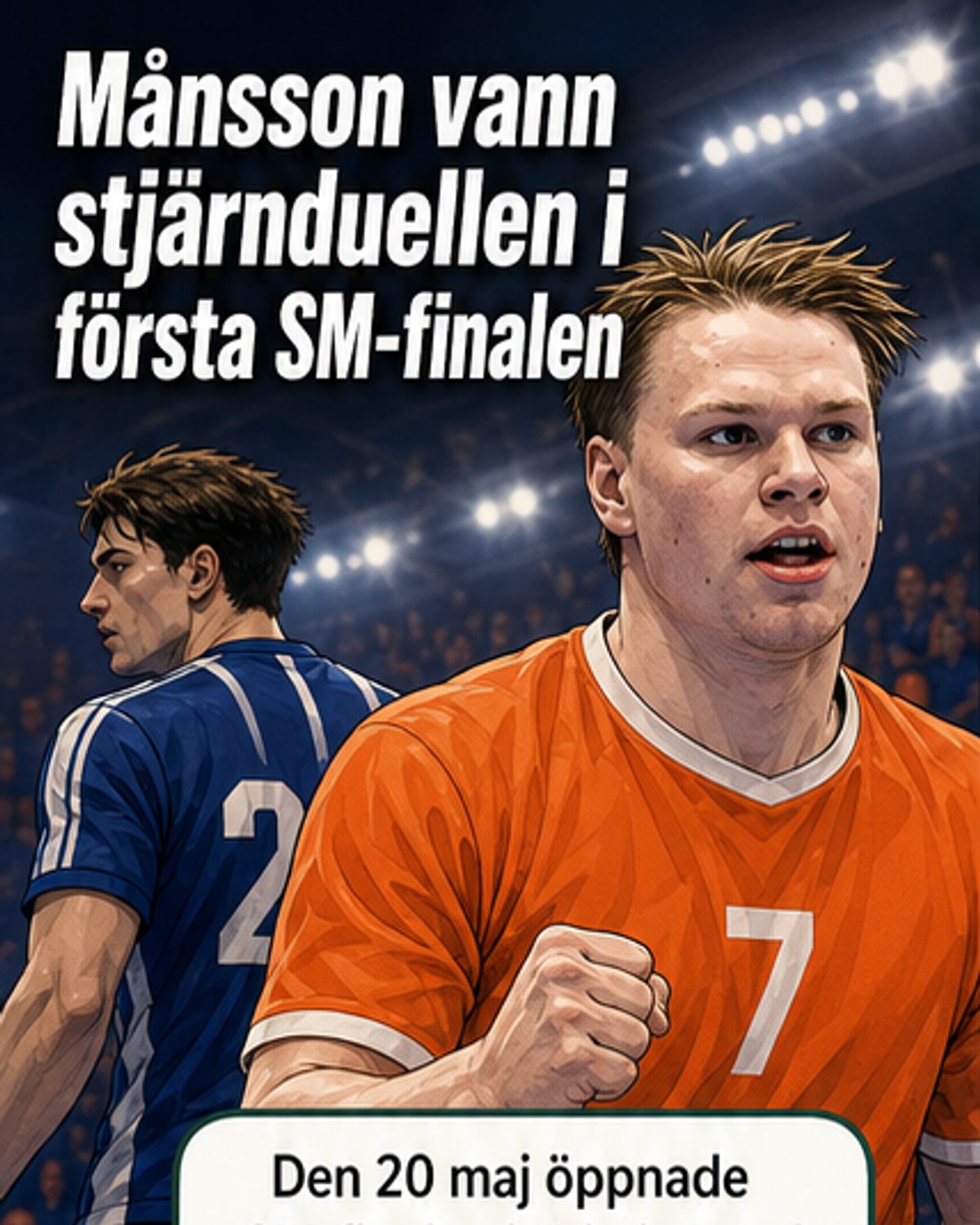Kristianstad vann första finalen