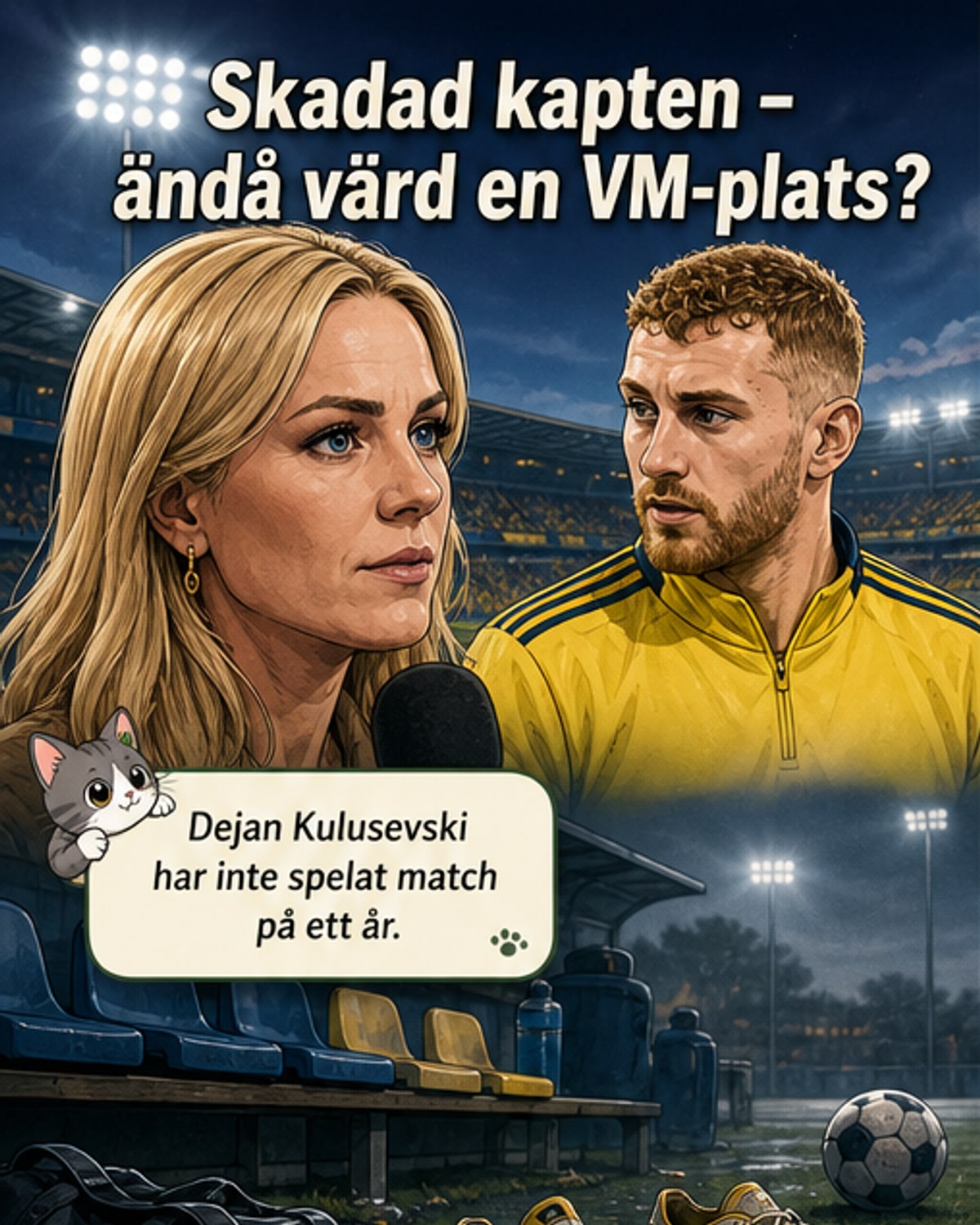 Frida vill ha med 'Kulan' i VM