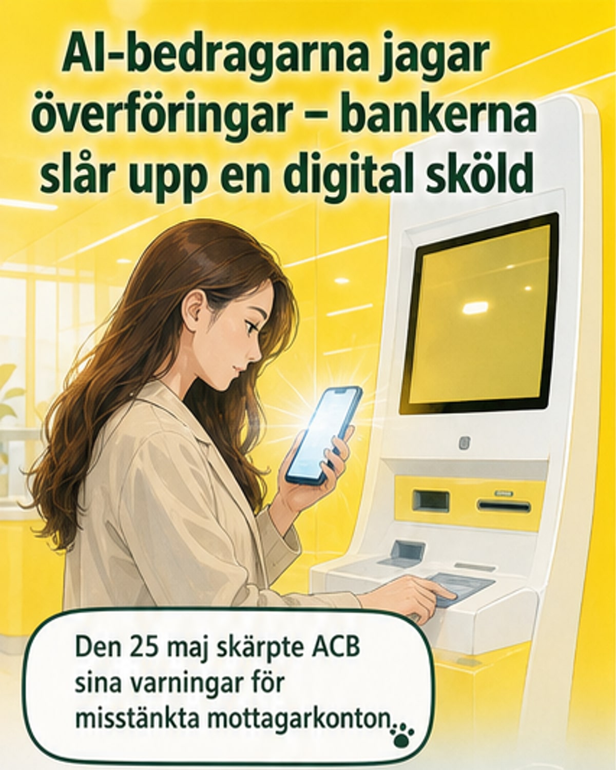 Banker stärker skydd mot AI-bedrägerier