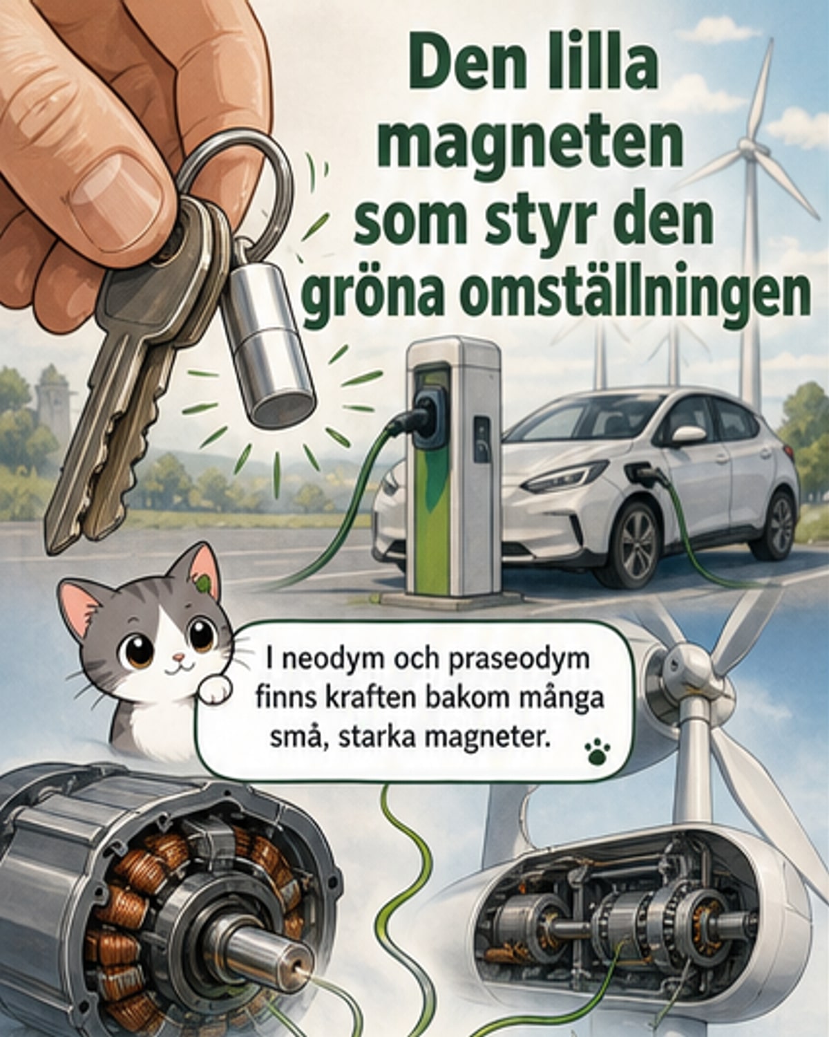 Sällsynta jordartsmetaller – den gröna omställningens svarta får