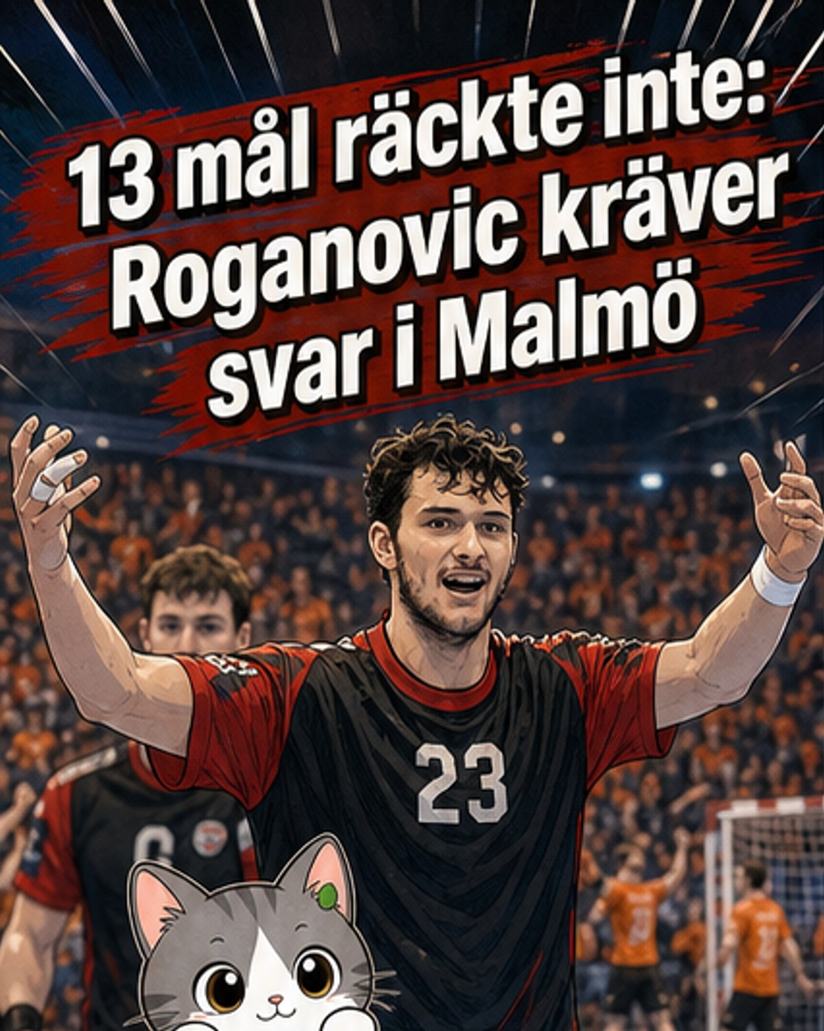 Roganovic målsprutan – men förlust för Malmö