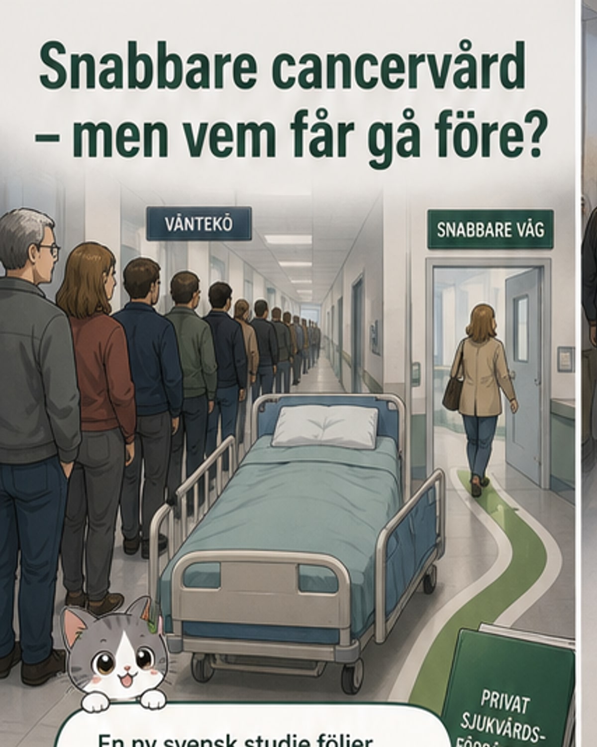 Privat vård ökar trycket på offentlig vård
