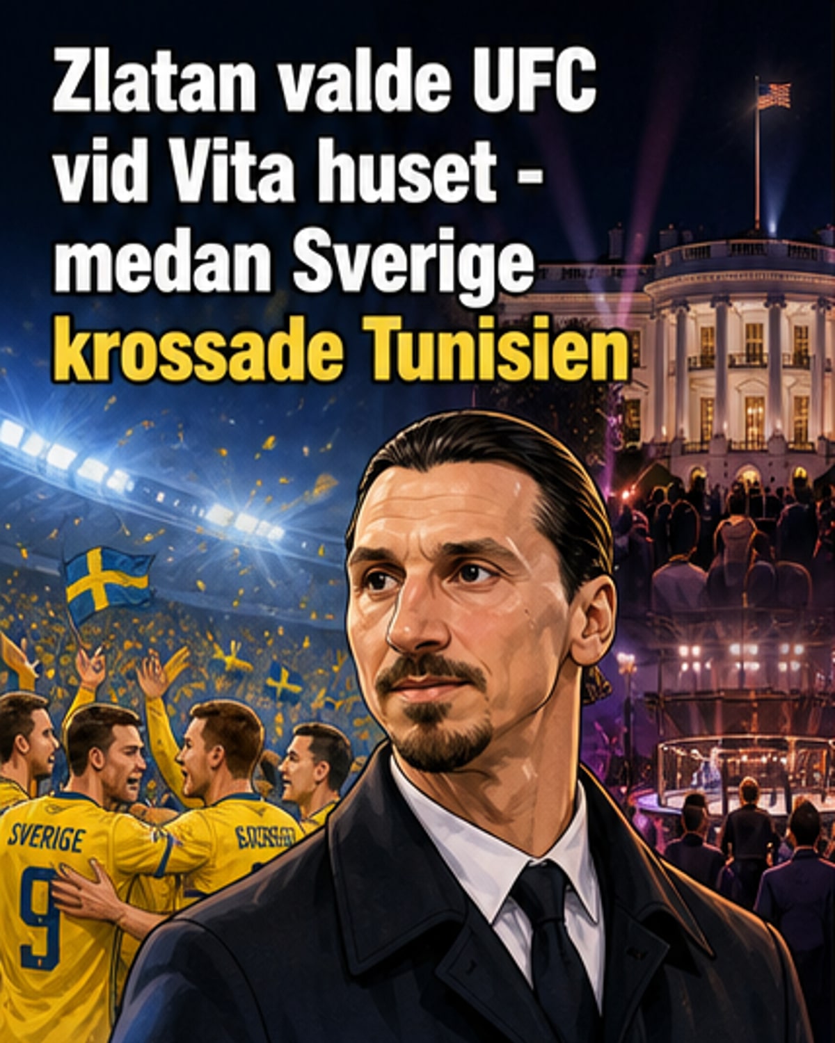 Zlatan valde Trumps gala framför VM-premiären