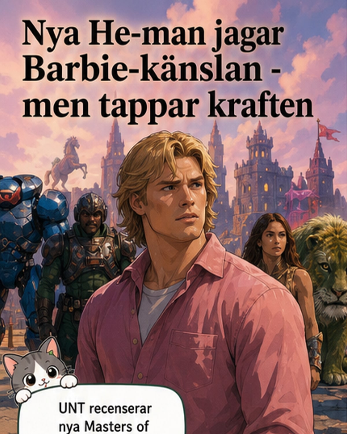 Ny He-Man-film kritiserad som 'Barbie för osäkra killar'