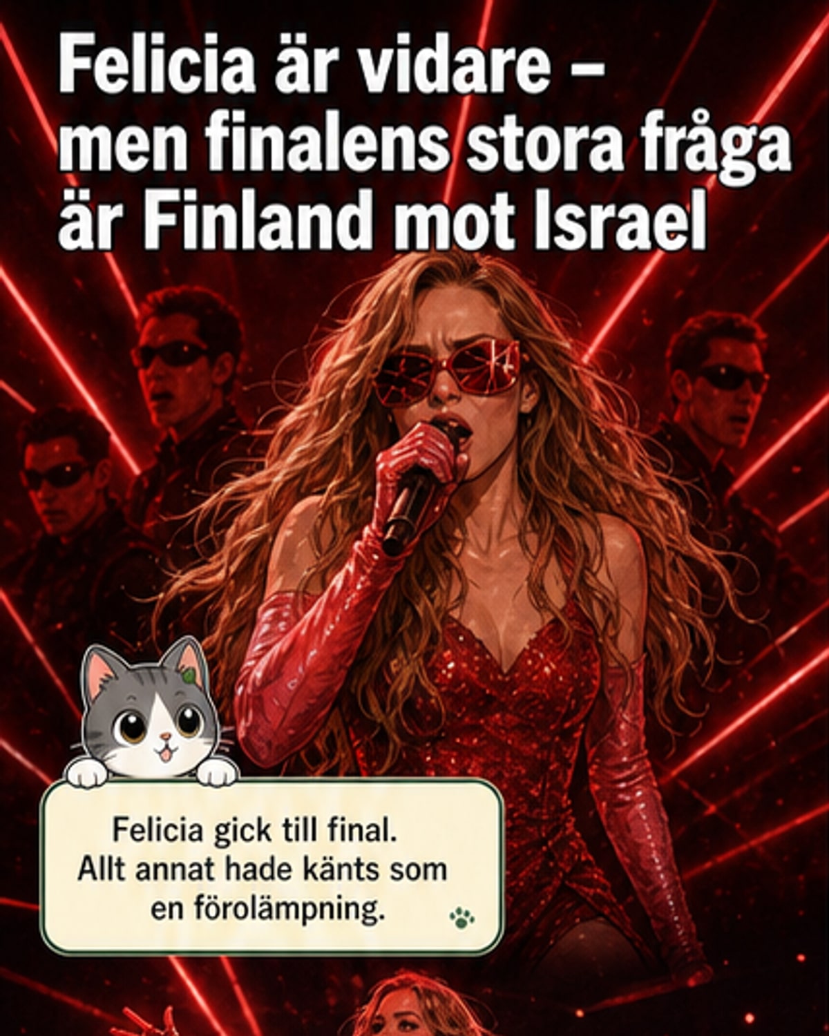 Finland eller Israel i Eurovision?