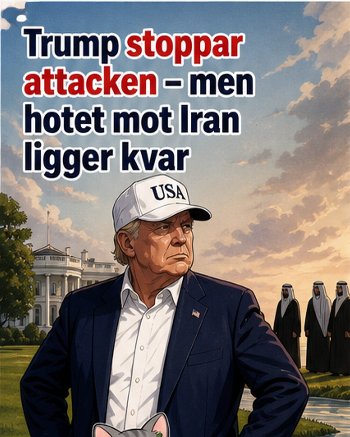 Trump: Förhandlingar på gång med Iran