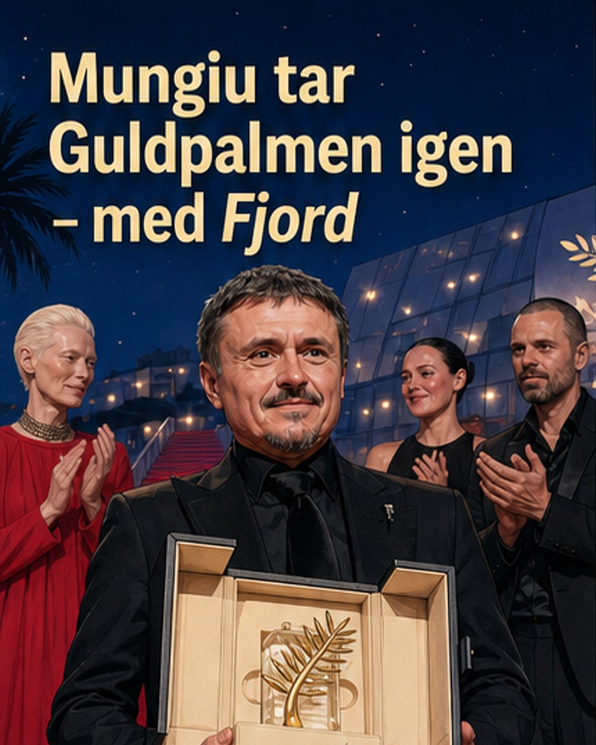 Mungiu vinner andra Guldpalmen