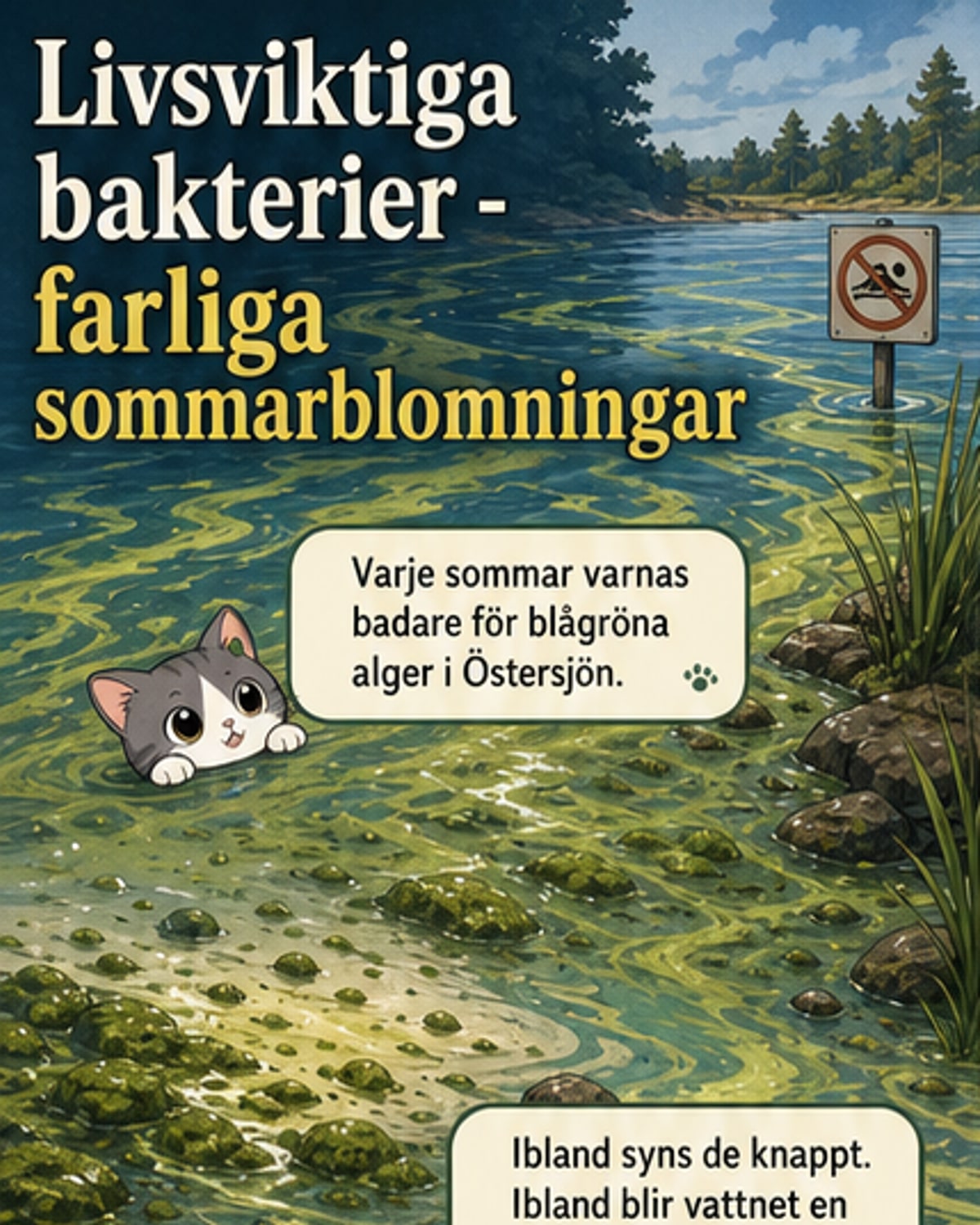 Blågröna alger är inte alger alls