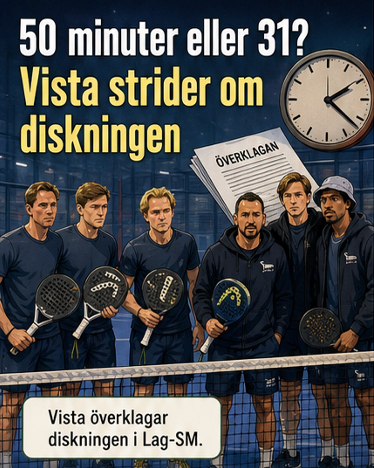Vista överklagar SM-disk