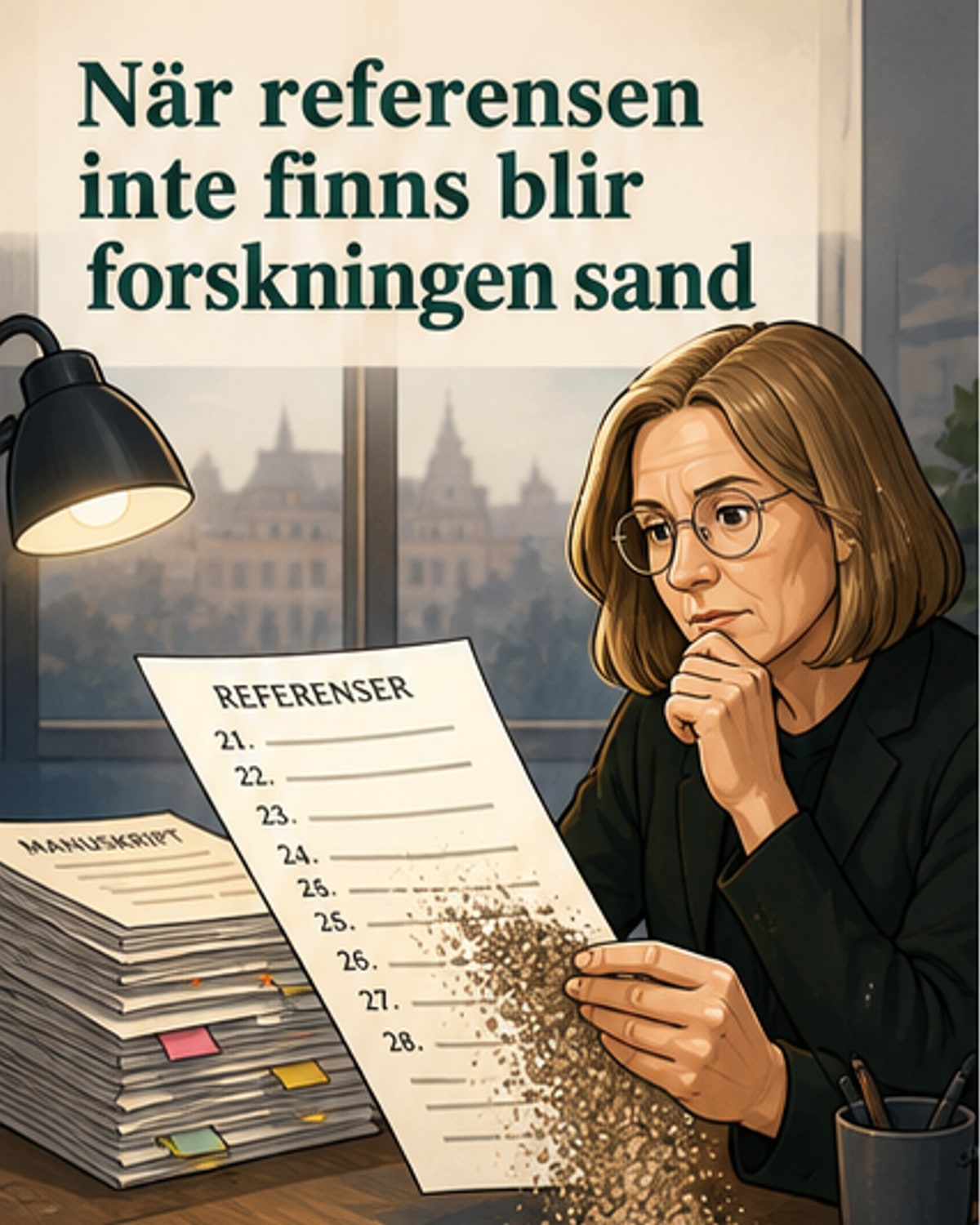 Falska referenser underminerar vetenskapen