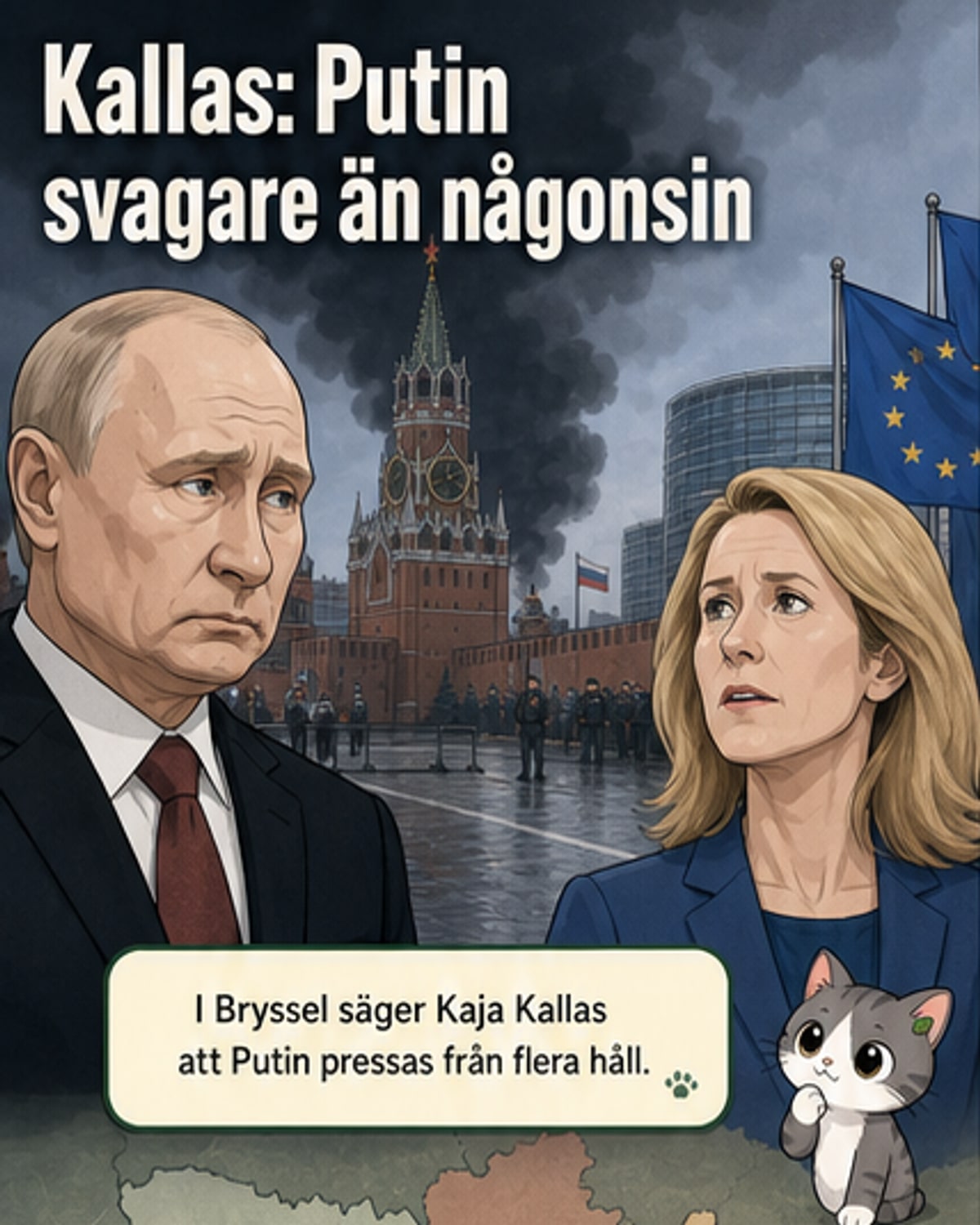 Putins krig kört fast