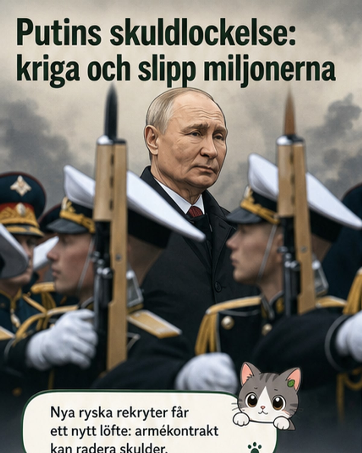 Ryssland hotar med systematiska attacker mot Kiev