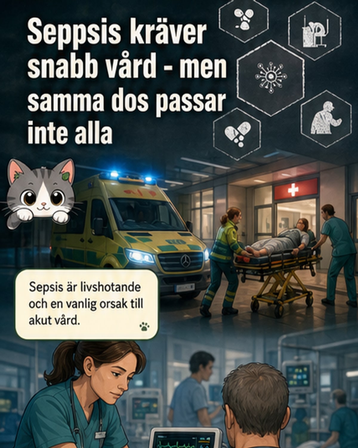 Sepsis: Ny forskning ger chans att rädda fler