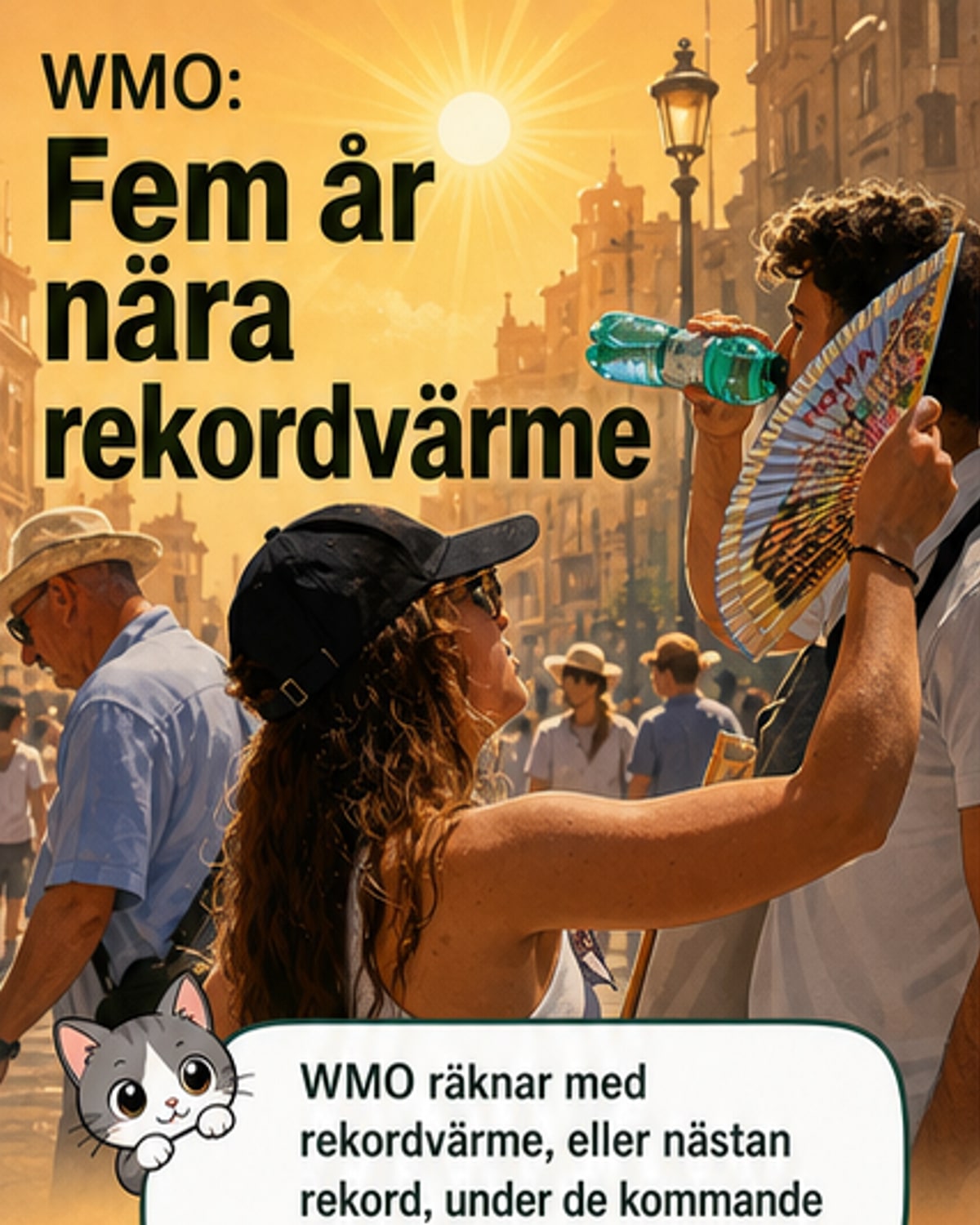 Rekordvärme väntas fram till 2030
