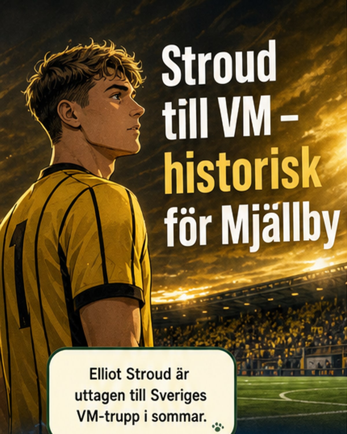 Historisk VM-kallelse för MAIF-back