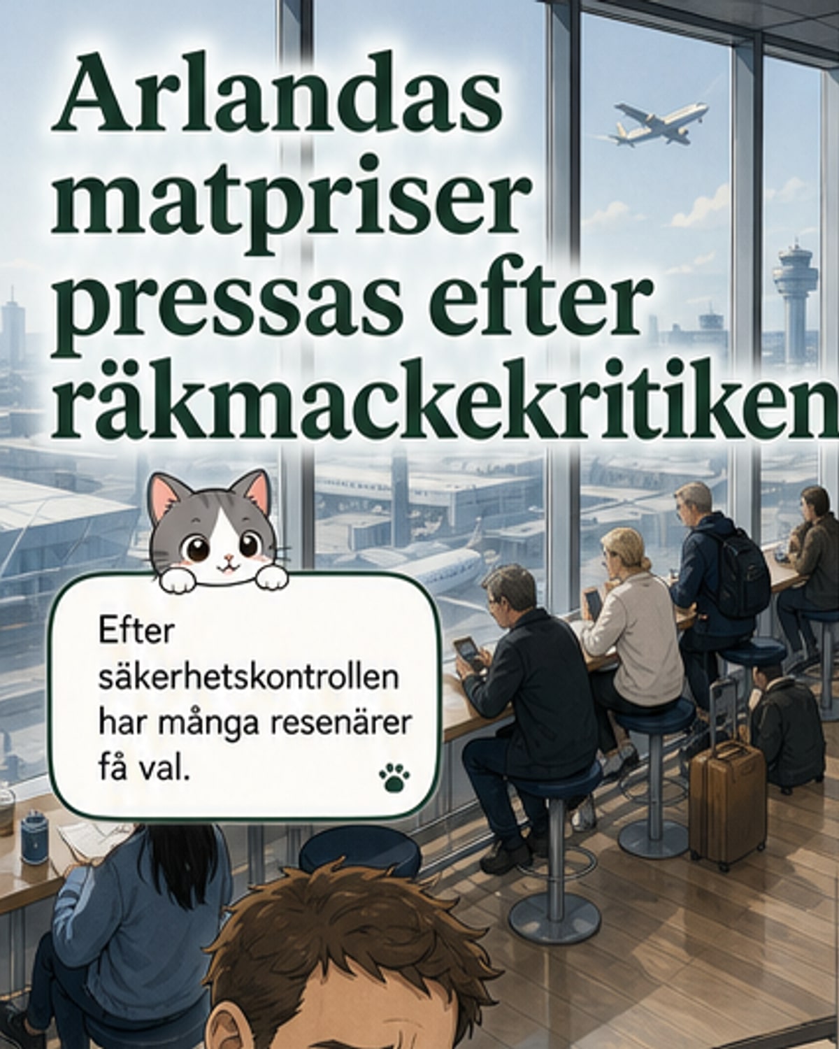 Arlanda sänker matpriserna efter kritik