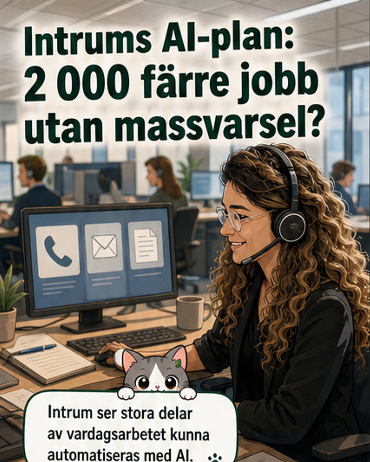AI ersätter 2 000 tjänster hos Intrum