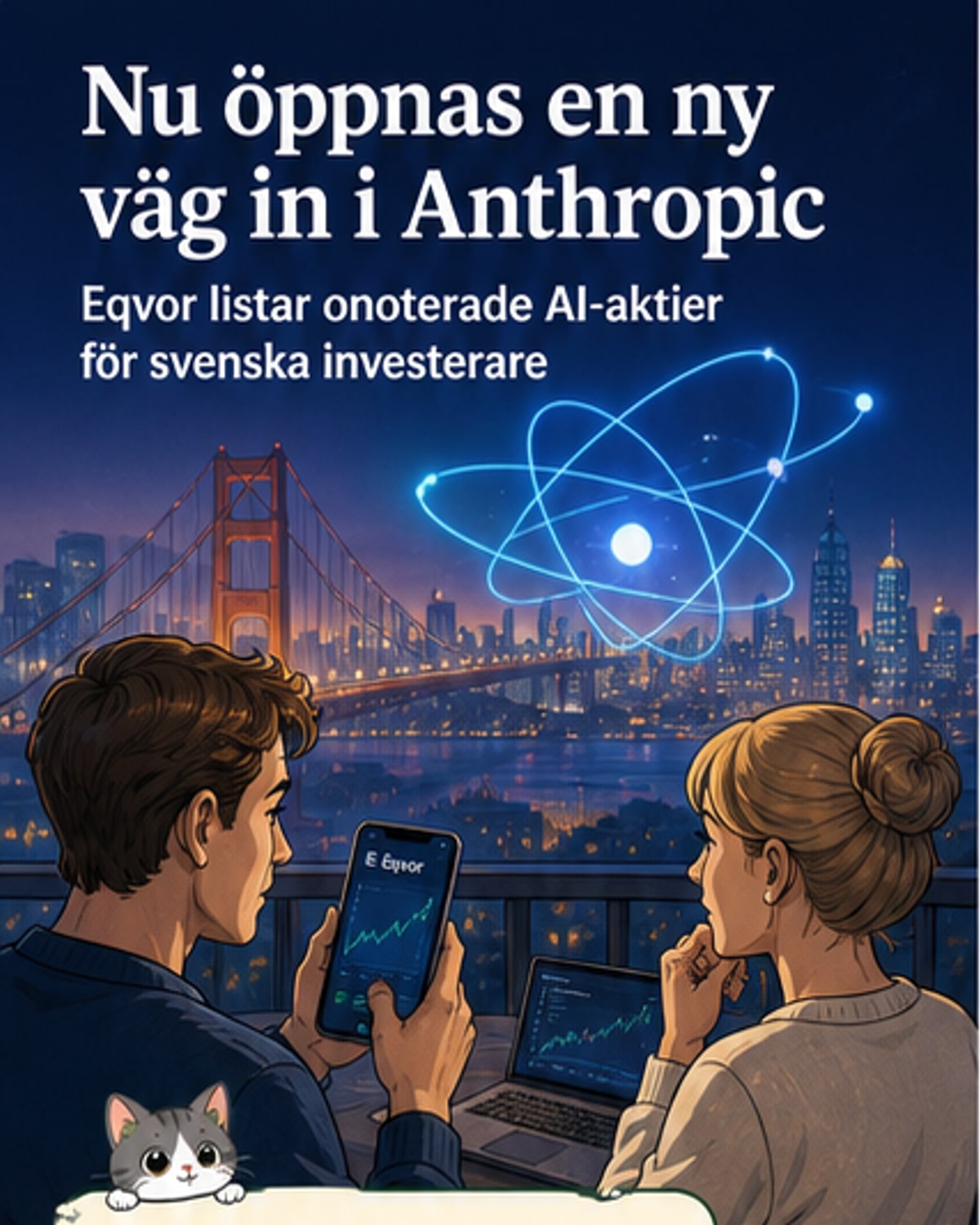 Svenska sparare kan nu investera i AI-jätten Anthropic