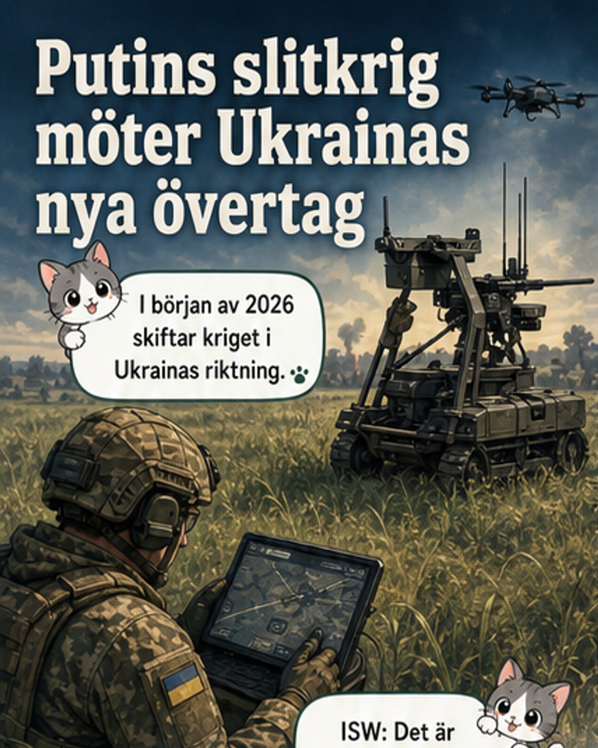 Ukrainas vändning tvingar Putin att tänka om