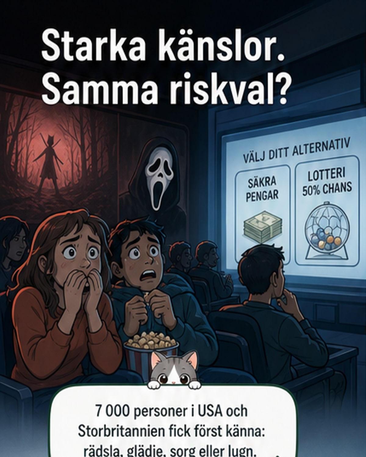 Känslor styr inte ekonomiska val