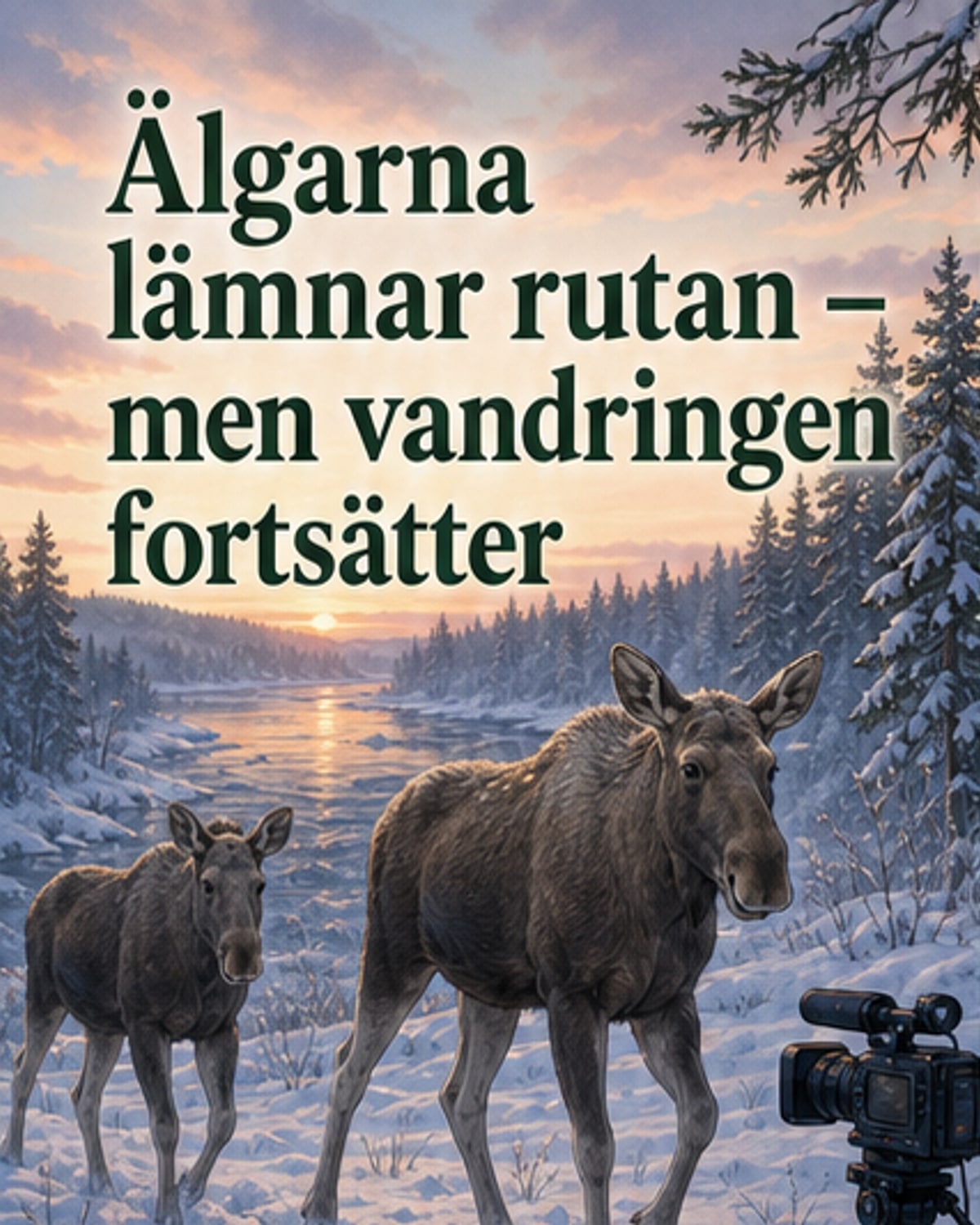 Ny säsong av älgvandringen klart