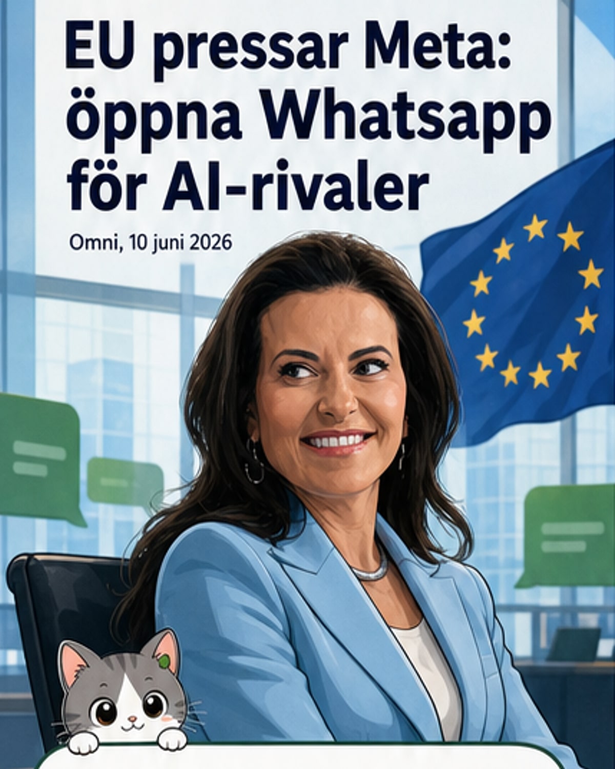 EU tvingar Meta att öppna WhatsApp