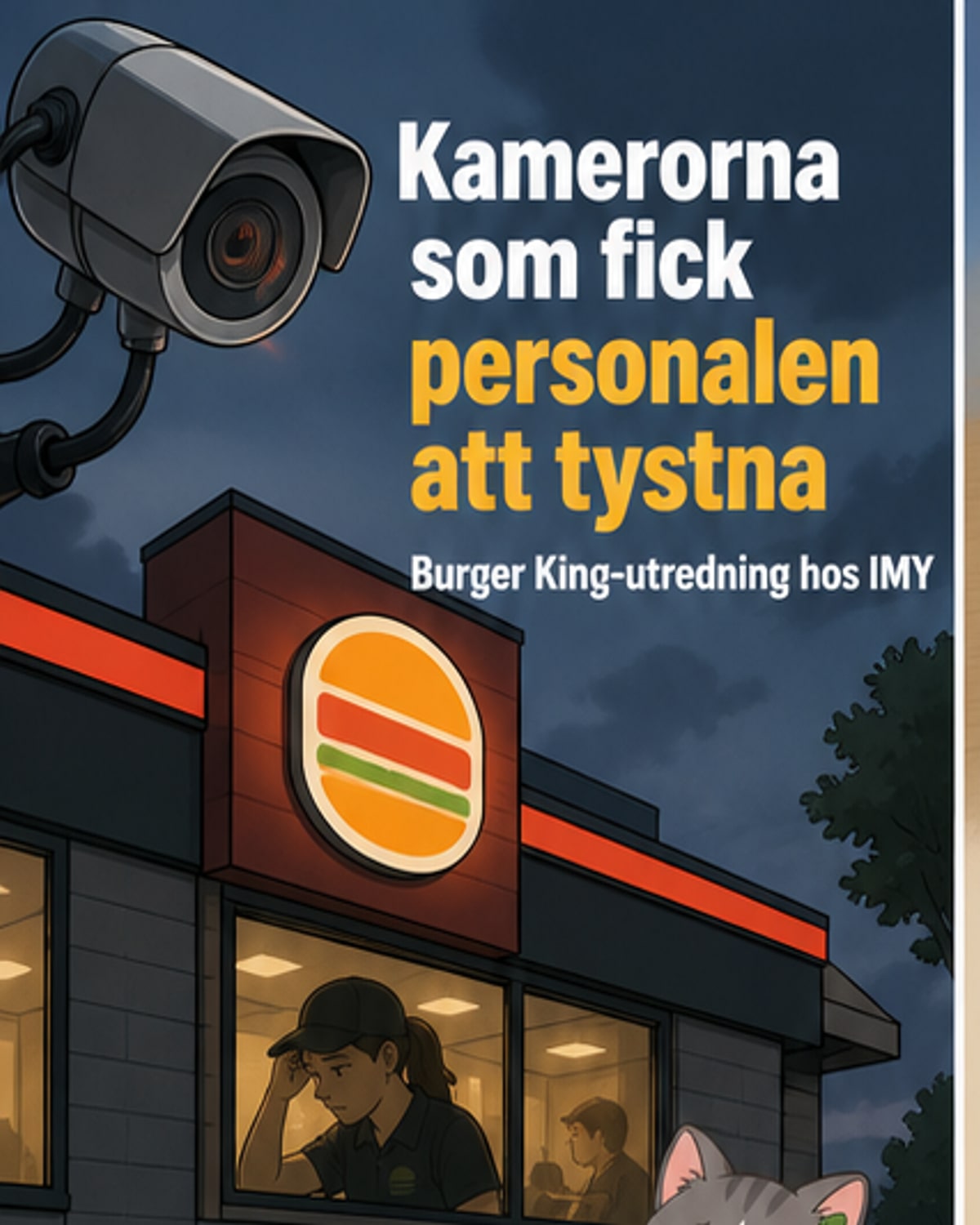 Burger King utreds för kameraövervakning