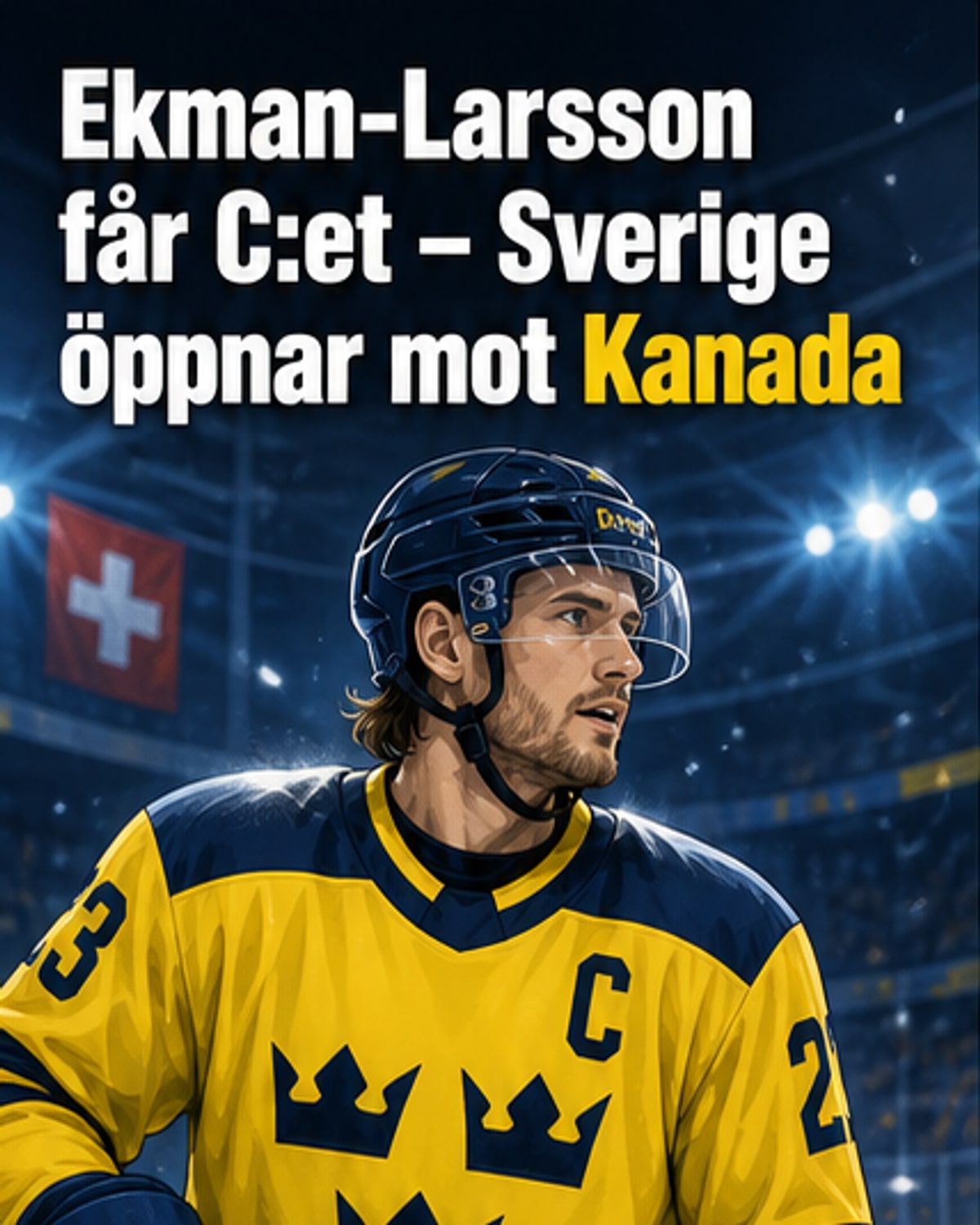 Ekman-Larsson kapten i VM