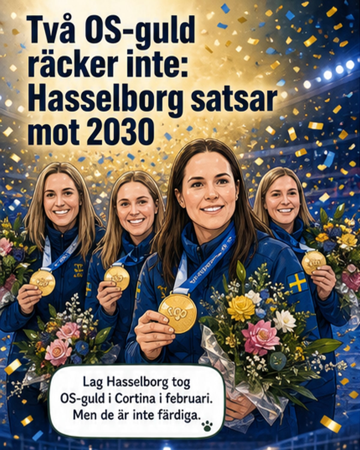 OS-guld ger kraft – satsar mot 2030