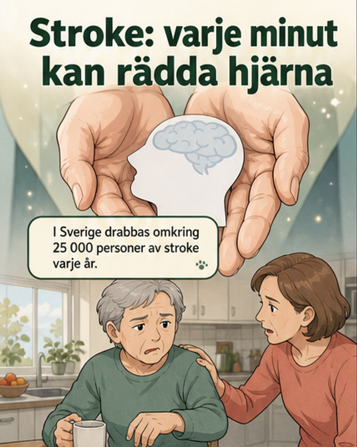 Tid är hjärna – vad du behöver veta om stroke