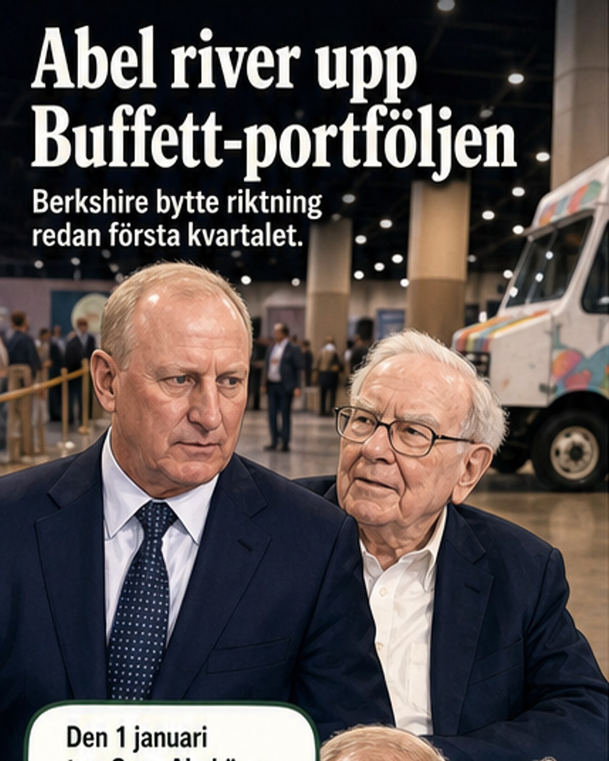 Abel rensar portföljen – techvikt ökar