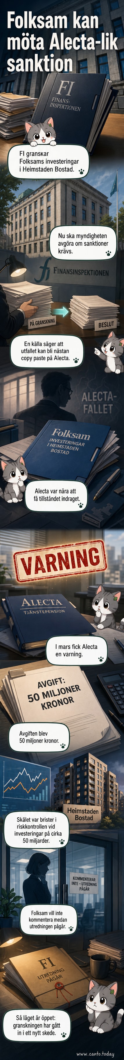 Illustrationsbild av en person som håller i en check mot en grå bakgrund, symbol för ekonomisk risk och granskning.