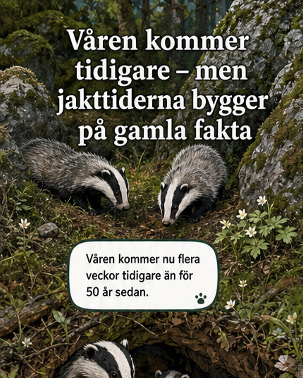 Viltkameror avslöjar djurens livscykel