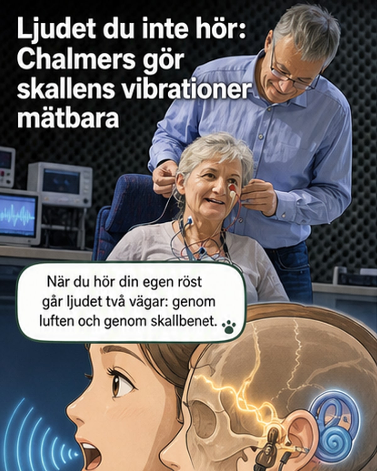 Ny teknik förbättrar hörsel och balans