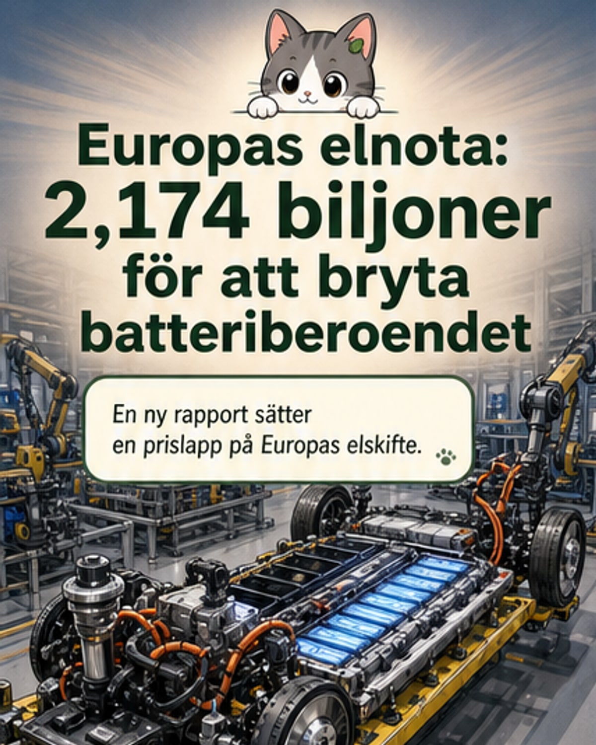 EU:s elomställning får 2,2 biljoner kr