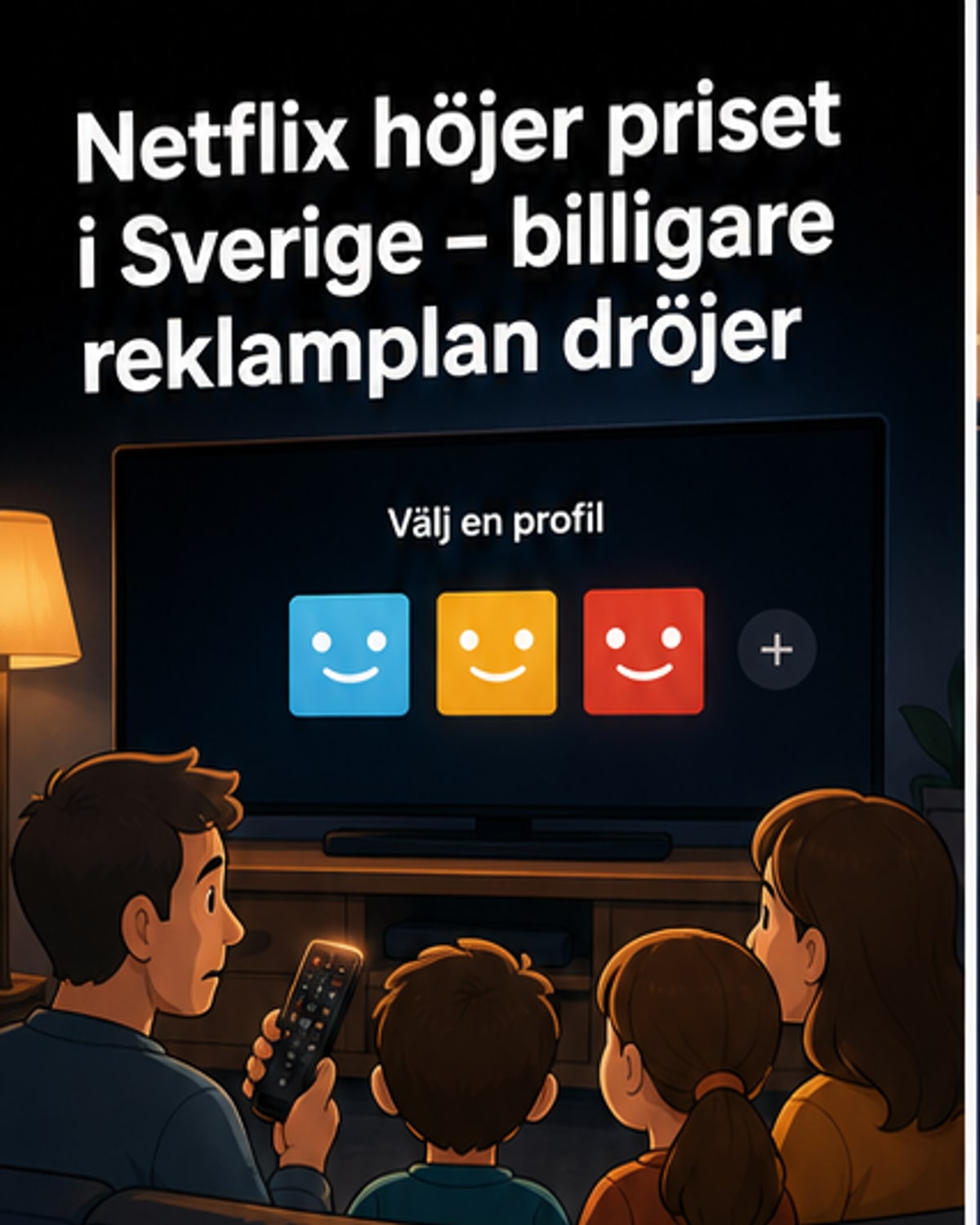 Netflix blir dyrare i Sverige