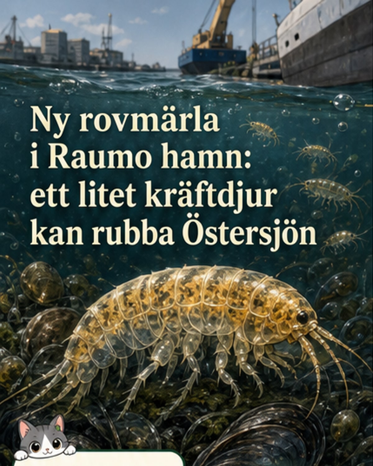 Ny kräftart upptäckt i finska vatten