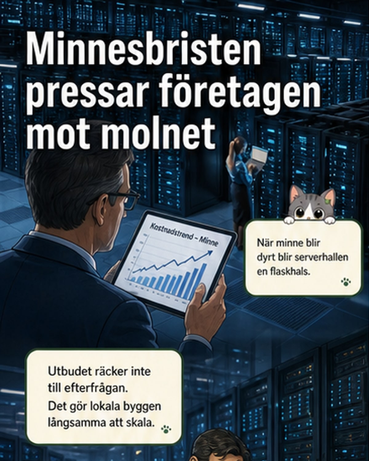 Minnesbrist skjuter molnkraven