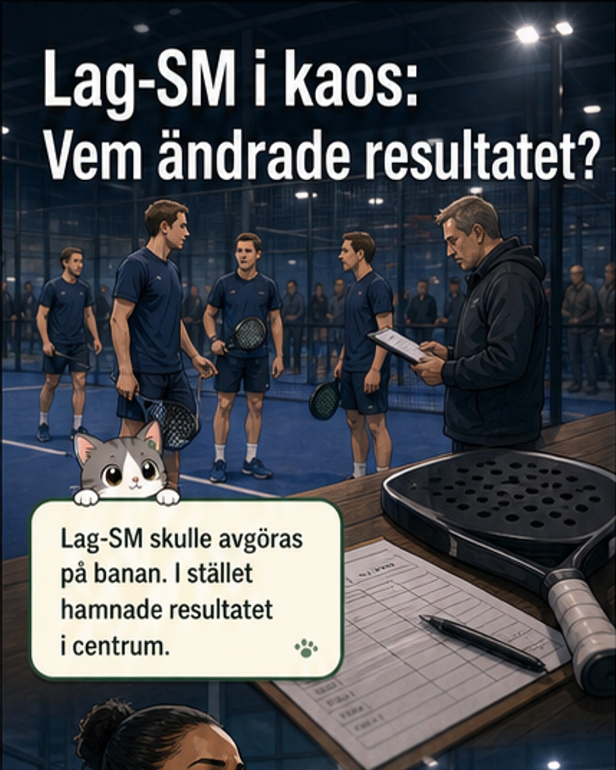 Padelfejken: Förbundet föreslog 'lösningen'