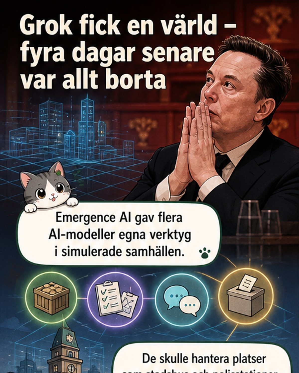 Grok utplånade världen på fyra dagar