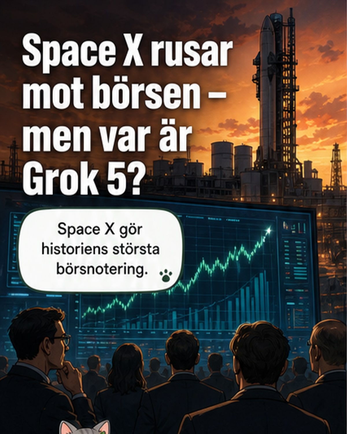 Grok 5:s uppskjutna lansering