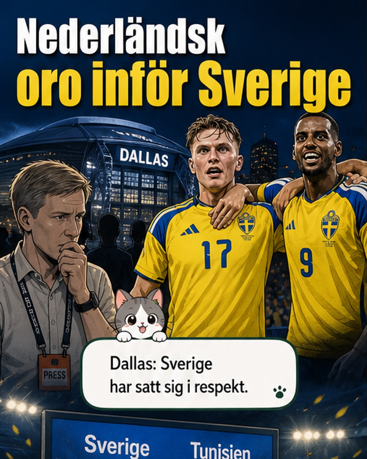 Nederländerna: Vi är rädda för Sverige