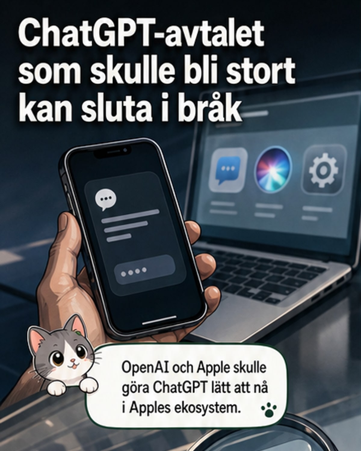 Apple och OpenAI: samarbetet brakar