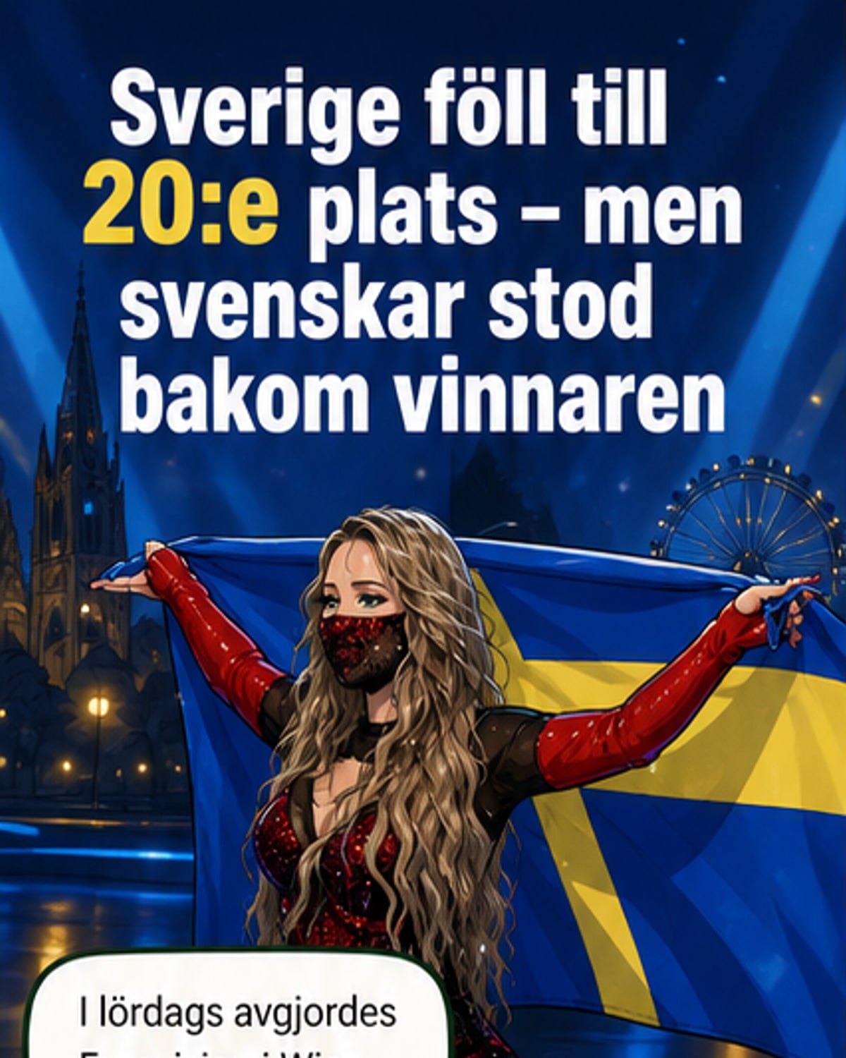Sverige slät i Eurovision