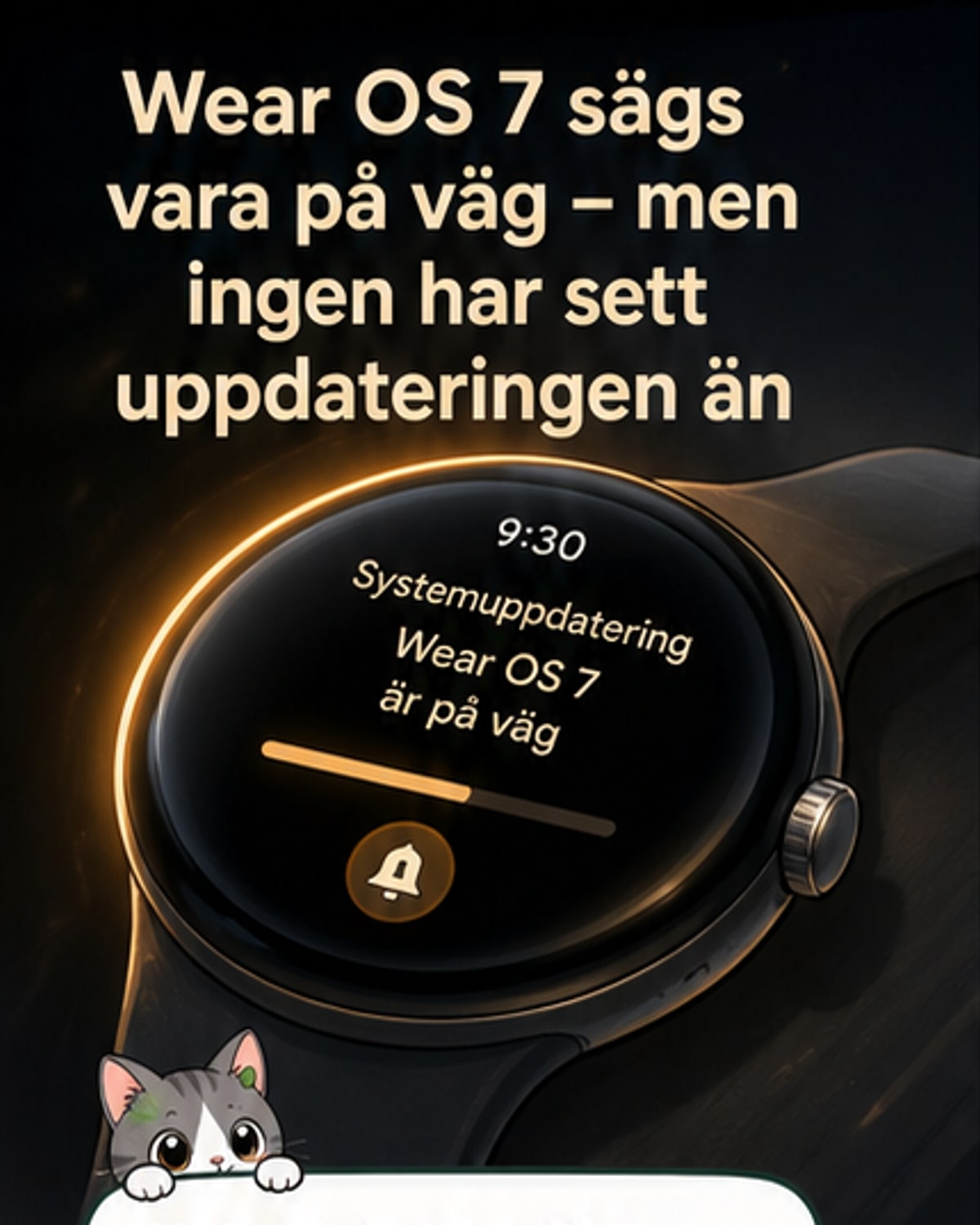 Wear OS 7 kommer till Pixel Watch