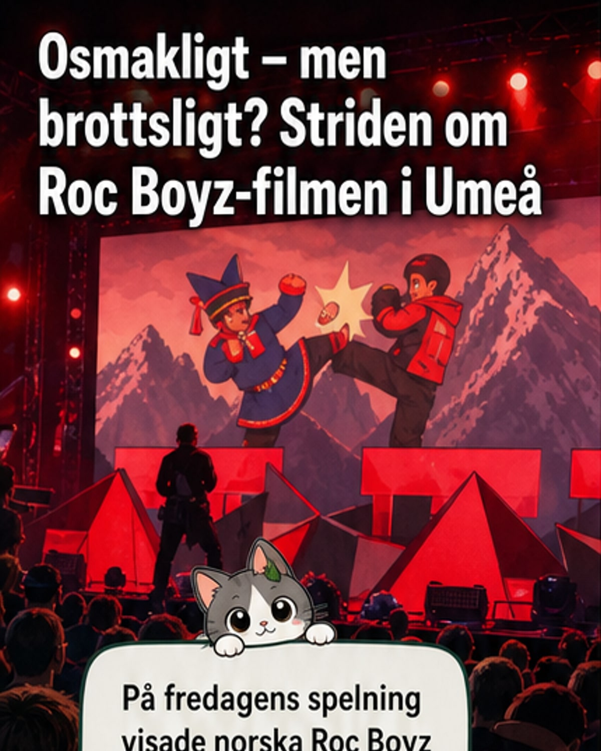 Osmakligt – men inte brottsligt